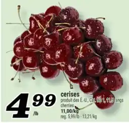 Marché Richelieu CERISES | CHERRIES offer