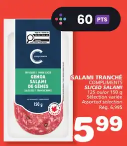 Marches Tradition COMPLIMENTS SLICED SALAMI offer