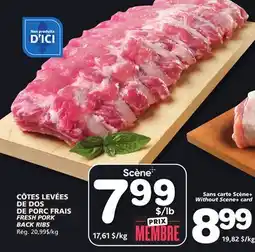 Marches Tradition FRESH PORK BACK RIBS offer