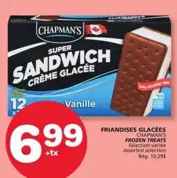 Marches Tradition CHAPMAN'S FROZEN TREATS offer