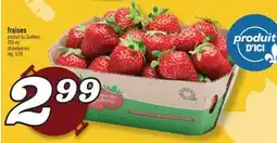 Marché Richelieu fraises | strawberries offer