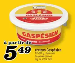 Marché Richelieu cretons Gaspésien | Gaspésien cretons offer