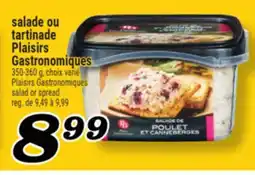Marché Richelieu SALADE OU TARTINADE PLAISIRS GASTRONOMIQUES | PLAISIRS GASTRONOMIQUES SALAD OR SPREAD offer