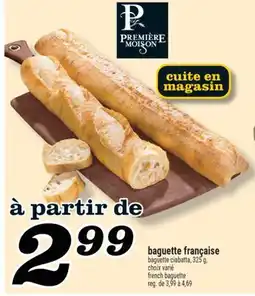 Marché Richelieu BAGUETTE FRANÇAISE | FRENCH BAGUETTE offer