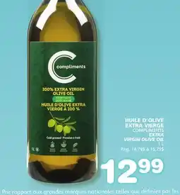 Marches Tradition COMPLIMENTS EXTRA VIRGIN OLIVE OIL offer