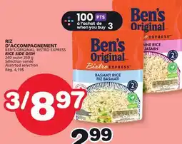 Marches Tradition BEN'S ORIGINAL, BISTRO EXPRESS RICE SIDE DISH offer