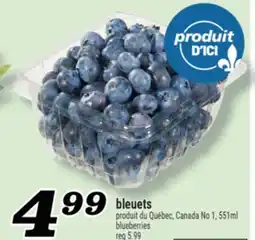 Marché Richelieu bleuets | blueberries offer