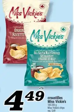Marché Richelieu croustilles MissVickie's | Miss Vickie's chips offer