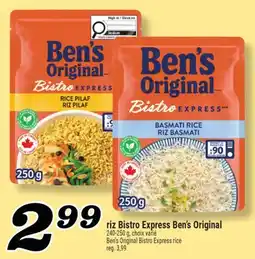 Marché Richelieu riz BistroExpress Ben'sOriginal | Ben'sOriginal BistroExpress rice offer