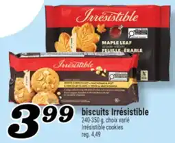 Marché Richelieu BISCUITS IRRÉSISTIBLE | IRRÉSISTIBLE COOKIES offer