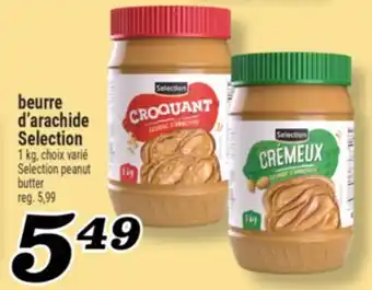 Marché Richelieu beurre d'arachide Selection | Selection peanut butter offer