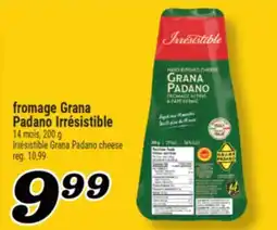 Marché Richelieu fromage Grana Padano Irrésistible | Irrésistible Grana Padano cheese offer