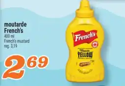 Marché Richelieu moutarde French's | French's mustard offer