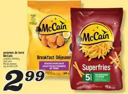 Marché Richelieu pommes de terre McCain | McCain potatoes offer