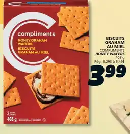 IGA COMPLIMENTS HONEY WAFERS offer