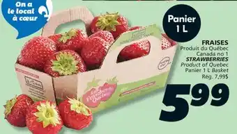 IGA STRAWBERRIES offer