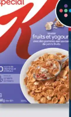 IGA SPECIAL K CEREAL offer