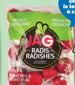 IGA RED RADISHES offer