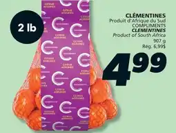 IGA CLEMENTINES offer
