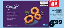IGA PANACHE FROZEN WILD CAUGHT CRISPY CALAMARI offer