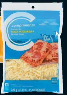 IGA COMPLIMENTS SHREDDED CHEESE offer
