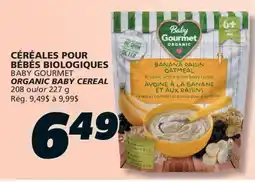 IGA BABY GOURMET ORGANIC BABY CEREAL offer