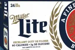 IGA BEER MILLER LITE offer