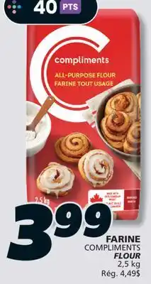 IGA COMPLIMENTS FLOUR offer