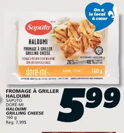 IGA SAPUTO DORÉ-MI HALOUMI GRILLING CHEESE offer
