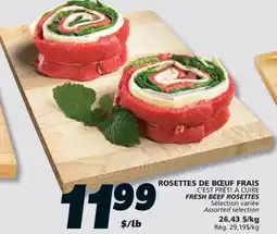 IGA FRESH BEEF ROSETTES offer