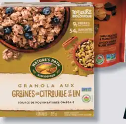 IGA NATURE'S PATH GRANOLA OR OATMEAL offer