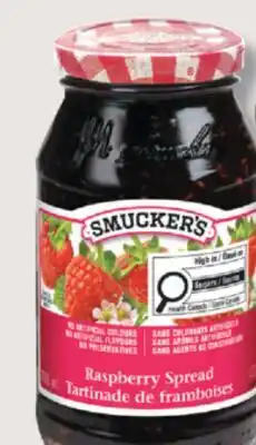 IGA SMUCKER'S JAM OR MARMELADE offer
