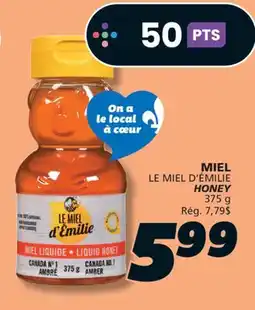 IGA LE MIEL D'ÉMILIE HONEY offer