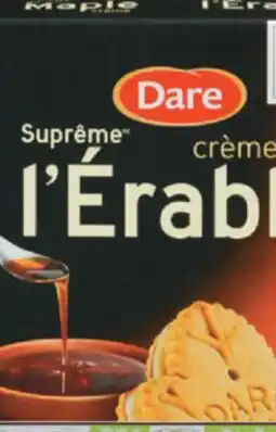 IGA DARE SUPRÊME, METEO, MAXI-FRUITS, ULTIMATE, NORMANDIE BISCUITS offer