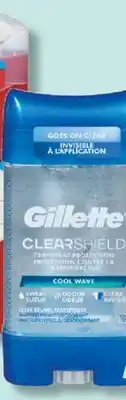IGA GILLETTE GEL TRANSPARENT offer