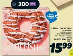 IGA FROZEN RING CAKE offer