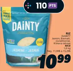 IGA DAINTY RICE offer