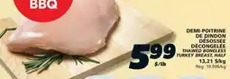 IGA THAWED BONELESS TURKEY BREAST, HALF offer