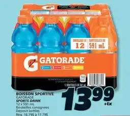 IGA GATORADE SPORTS DRINK offer