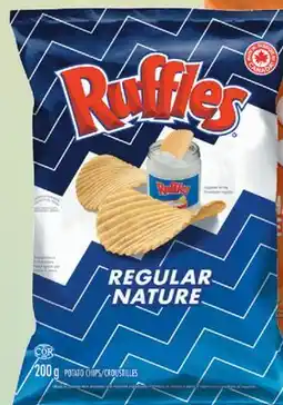 IGA RUFFLES CHIPS, SNACKS OR PRETZELS offer