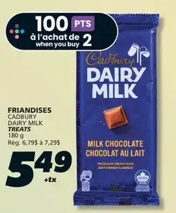 IGA CADBURY DAIRY MILK TREATS offer