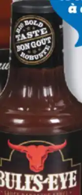 IGA BULL'S-EYE BBQ SAUCE offer
