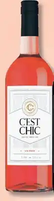 IGA C'EST CHIC ROSÉ WINE offer