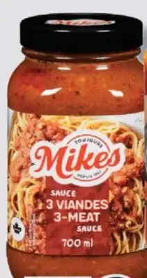 IGA MIKES SAUCE offer