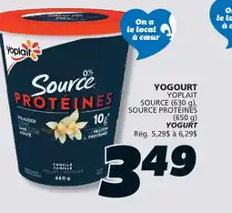 IGA YOGOURT YOPLAIT SOURCE offer