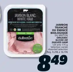 IGA DU BRETON ORGANIC SLICED OR SHAVED HAM offer
