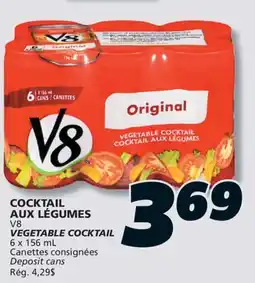 IGA V8 VEGETABLE COCKTAIL offer