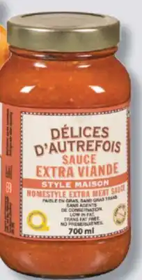 IGA SAUCE OR PASTA SAUCE offer