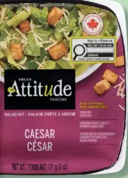 IGA ATTITUDE FRAÎCHE CRUNCHY SALAD KIT offer