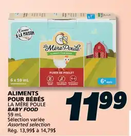 IGA LA MÈRE POULE BABY FOOD offer